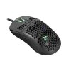 WHITE SHARK GM-5007B GALAHAD gamer egér, fekete, 6400 dpi