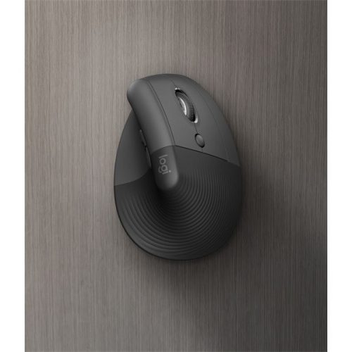 LOGITECH Egér - LIFT Vertical Ergonomic Bluetooth Optikai, Grafitszürke OEM