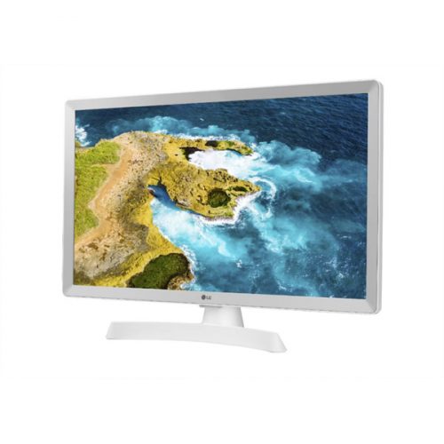 LGitor/TV 23.6" 24TQ510S-WZ, 1366x768, 16:9, 250cd/m2, 2xHDMI/USB/WiFi/Bluetooth, hangszóró, fehér