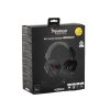 KONIX - DRAKKAR PC Bodhran 7.1 Fejhallgató Vezetékes Gaming Stereo Mikrofon, Fekete