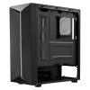 COOLER MASTER Ház Midi ATX CMP 510 ARGB, Tápegység nélkül, Üvegfalú, Fekete