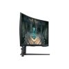 SAMSUNG Ívelt Gaming&Smart 240Hz VA monitor 27" G65B, 2560x1440, 16:9, 350cd/m2, 1ms, DP/2xHDMI/2xUSB/LAN/WiFi/BT, Pivot