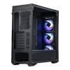 COOLER MASTER Ház Midi ATX MasterBox TD500 MESH V2 ARGB + 3db Ventilátor, Tápegység nélkül, Üvegfalú, fekete