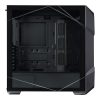 COOLER MASTER Ház Midi ATX MasterBox TD500 MESH V2 ARGB + 3db Ventilátor, Tápegység nélkül, Üvegfalú, fekete