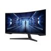 SAMSUNG Ívelt Gaming 165Hz VA monitor 34" G5, 3440x1440, 21:9, 250cd/m2, 1ms, HDMI/DisplayPort