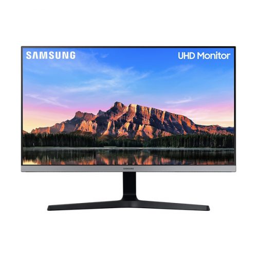 SAMSUNG IPS monitor 28" UR55, 3840x2160, 16:9, 300cd/m2, 4ms, 2xHDMI/DisplayPort