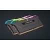 CORSAIR Memória VENGEANCE RGB PRO DDR4 32GB 3600MHz C18 SL (Kit of 2), SPD 2666MHz, fekete