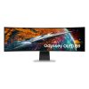 SAMSUNG Ívelt Gaming 240Hz OLED monitor 49" G95SC, 5120x1440, 32:9, 250cd/m2, 0.03ms, HDMI/DP/3xUSB/WiFi/BT, hangszóró