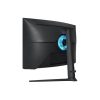 SAMSUNG Ívelt Gaming 165Hz VA monitor 32" G75NB, 3840x2160, 16:9, 350cd/m2, 1ms, 2xHDMI/DisplayPort/2xUSB, Pivot