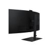 SAMSUNG Ívelt VA monitor 34" S65VC, 3440x1400, 21:9, 350cd/m2, 5ms, HDMI/DisplayPort/2xUSB/USB-C/LAN, hangszóró&webkam.