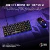 CORSAIR Vezetékes Billentyűzet Gaming, K65 PRO MINI RGB 65%, Optical-Mechanical, US, szürke