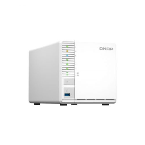 QNAP NAS 3 fiókos 4x2,9 GHz, 8GB RAM, 1x2500Mbps, 1xHDMI, 2xM.2 2280 slot, 1xUSB3.2Gen2 - TS-364-8G