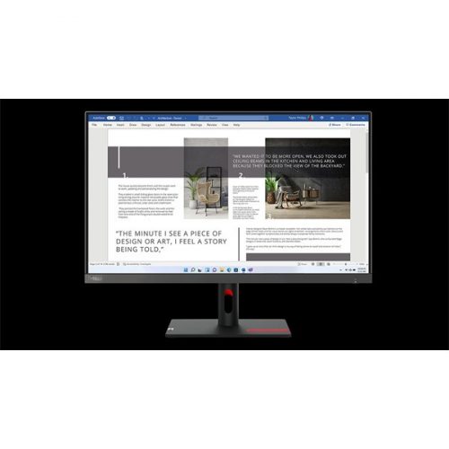 LENOVO Monitor ThinkVision S27i-30; 27" FHD, 1920x1080 IPS, 16:9, 1300:1, 300cd/m2, 6ms, HDMI, VGA