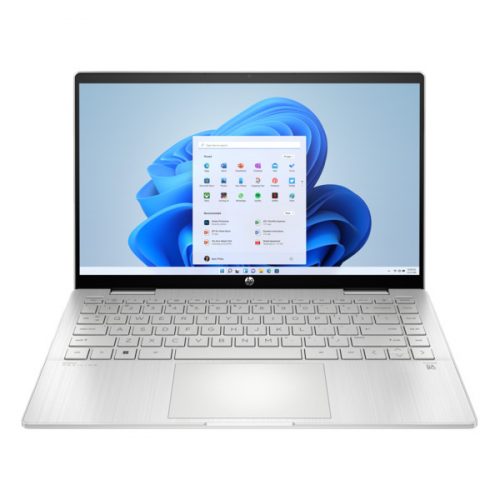 HP Pavilion x360 14-ek1004nh 14" FHD IPS Touch, Core i3-1315U 1.2GHz, 8GB, 512GB SSD, Win 11, ezüst