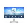 PHILIPS IPS monitor 23.8" 241V8AW, 1920x1080, 16:9, 250cd/m2, 4ms, VGA/HDMI, hangszóró, fehér