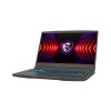 MSI Gaming NB Thin 15 B12UC-1459, 15.6" FHD 144Hz, i7-12650H, 16GB, 512GB M.2, RTX 3050 4GB, NOOS, Fekete