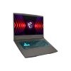 MSI Gaming NB Thin 15 B12UC-1459, 15.6" FHD 144Hz, i7-12650H, 16GB, 512GB M.2, RTX 3050 4GB, NOOS, Fekete