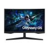 SAMSUNG Ívelt Gaming 165Hz VA monitor 32" G55C, 2560x1400, 16:9, 300cd/m2, 1ms, HDMI/DisplayPort