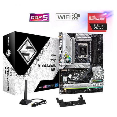 ASROCK Alaplap S1700 Z790 STEEL LEGEND WIFI INTEL Z790, ATX