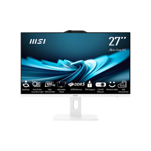 MSI Business AIO PRO AP272P 14M-606XEU, 27" FHD, i5-14400, 8GB, 512GB M.2, INT, NOOS, White