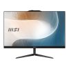 MSI Business AIO Modern AM242 12M-1214XHU, 23,8" FHD, i3-1215U, 8GB, 256GB M.2, INT, NoOS, Black