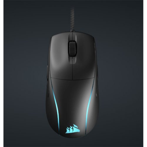 CORSAIR Vezetékes Egér Gaming, M75 RGB, Ultra-könnyű, RGB Világítás, 26000dpi, fekete