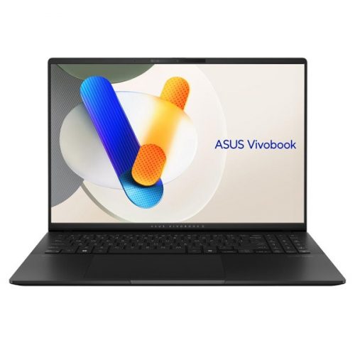 ASUS CONS NB Vivobook S16 M5606UA-MX042WS 16,0" 3.2K OLED GL, Ryzen 7-8845HS, 16GB, 1TB M.2, INT, WIN11H, Fekete