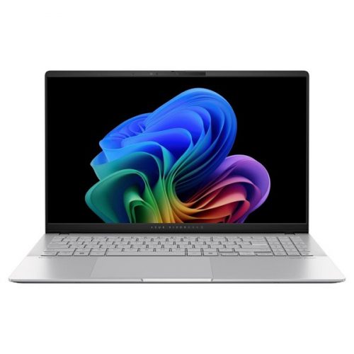 ASUS CONS NB Vivobook S16 S5507QA-MA001W 15,6" 2,8K OLED GL, Qualc.Snapd. X1E 78 100 , 32GB, 1TB M.2, INT, WIn11H, Ezüst