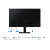 SAMSUNG IPS monitor B2B 27" S80D, 3840x2160, 16:9, 350cd/m2, 5ms, HDMI/DisplayPort/3xUSB, Pivot