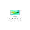 SAMSUNG IPS 100Hz monitor 27" S60UD, 2560x1440, 16:9, 350cd/m2, 5ms, DisplayPort/HDMI/3xUSB/USB-C/LAN, Pivot