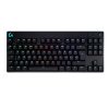 LOGITECH Billentyűzet - G Pro Lightspeed RGB Mechanikus Gaming Vezetékes TKL HUN, Fekete (Gravírozott)