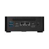 MSI Business DT Cubi NUC 1M-074BCZ, Core 3 100U, DDR5, NVME, 2,5", AX+BT5.3, Thunderbolt4 x2, RJ45 x2, HDMI x2, Black