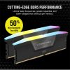 CORSAIR Memória VENGEANCE RGB DDR5 64GB 4800MHz CL32 INTEL (Kit of 2), fekete