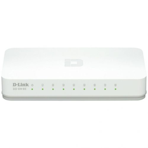 D-Link GO-SW-8E 8-Port Fast Ethernet Easy Desktop Switch