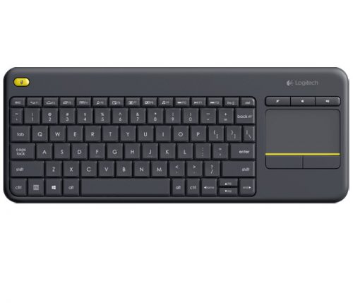 Logitech K400 Plus Wireless Touch Keyboard Black US