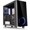 Thermaltake View 31 Tempered Glass Edition táp nélküli ablakos Mid Tower számítógépház fekete