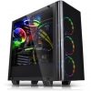 Thermaltake View 21 Tempered Glass Edition táp nélküli ablakos Mid Tower számítógépház fekete