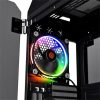 Thermaltake View 71 Tempered Glass RGB Edition táp nélküli ablakos Full Tower számítógépház fekete