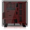 Thermaltake Core P3 Tempered Glass Red Edition táp nélküli ablakos Mid Tower számítógépház piros