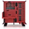 Thermaltake Core P3 Tempered Glass Red Edition táp nélküli ablakos Mid Tower számítógépház piros