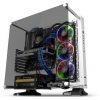 Thermaltake Core P3 Tempered Glass Snow Edition táp nélküli ablakos Mid Tower számítógépház fehér