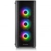 Thermaltake V250 TG ARGB táp nélküli ablakos MT Mini Tower számítógépház fekete