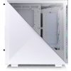 Thermaltake Divider 300 TG Snow ARGB táp nélküli ablakos Mid Tower számítógépház fehér