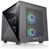 Thermaltake Divider 200 TG Air táp nélküli ablakos MT Mini Tower számítógépház fekete