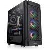 Thermaltake Versa T27 TG ARGB táp nélküli ablakos Full Tower számítógépház fekete