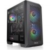 Thermaltake View 300 MX táp nélküli ablakos Mid Tower számítógépház fekete