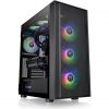 Thermaltake H570 TG ARGB táp nélküli ablakos Mid Tower számítógépház fekete