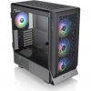 Thermaltake Ceres 500 TG ARGB táp nélküli ablakos Full Tower számítógépház fekete