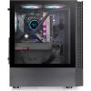 Thermaltake View 200 TG ARGB táp nélküli ablakos Mid Tower számítógépház fekete