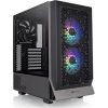 Thermaltake Ceres 300 TG ARGB táp nélküli ablakos Mid Tower számítógépház fekete